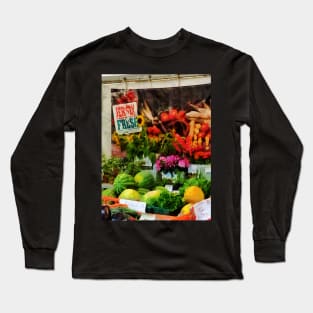 Food - Farmer's Market Long Sleeve T-Shirt